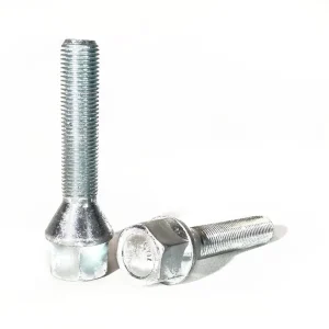 Kundernes favorit | M12x1,5 Hjulbolt Kegle 45mm - 17mm Top - Sølv