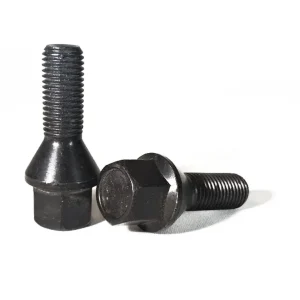 Favorit blandt kunder - M12x1,5 Hjulbolt Kegle 50mm - 17mm Top - Sort