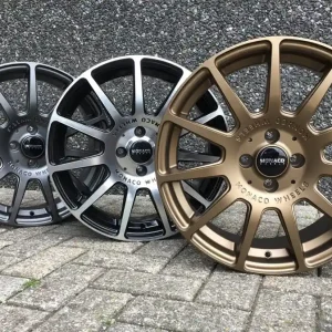 Bestseller | Monaco Rallye Alufælge - Hvid Sort Bronze Guld Gunmetal