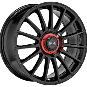 Bestseller - OZ Superturismo Evoluzione Blank Sort / Røde Detaljer - Priser F