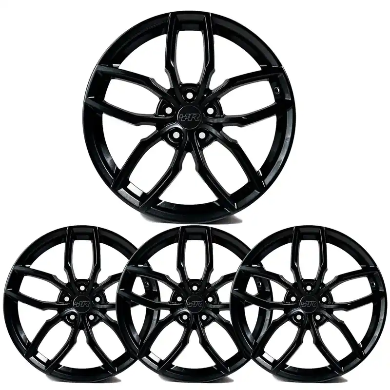 VWR Racingline 360 Alufælg Blanksort 8,5x19" ET44 - Sæt 4 stk | Kampagnetilbud