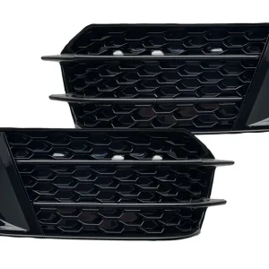 Audi A1 8X Tågelygte Grill Indsatser RS Design Blanksort 10-15 | Nyhed