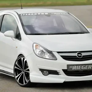 Opel Corsa D Rieger Sideskørter 3-Dørs 06-14 Carbonlook | Begrænset lager