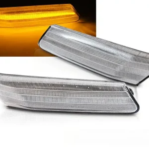 Porsche 987 997 Sideblink LED Light Tube D2 Hvid - Dynamisk - Spar ekstra
