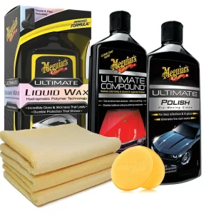 Meguiars Polerkit inkl. Forsegling m. Klude / Applicator Pads | Hurtig levering