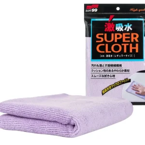 Soft99 Mikrofiber Klud - Super Water Absorben - Tilbuddet slutter snart