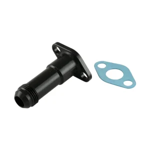 Turbosmart 50,8mm 10AN 75mm Extended Oliedræn Sort - Godt tilbud