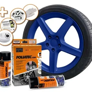 Foliatec Foliespray Blå 2x400ml - Blå Blank - Nyt i sortimentet