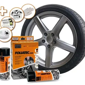 Foliatec Foliespray Grå 2x400ml - Gun Metal Grey | Nyt produkt