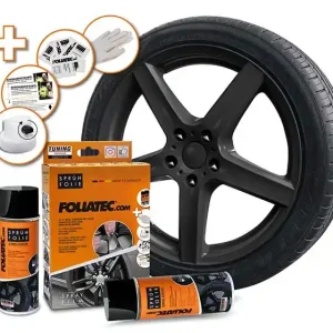 Foliatec Foliespray Sort 2x400ml Blank - Nyhed