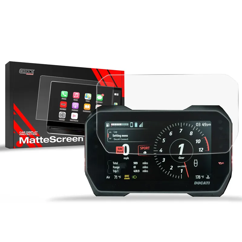 Fordelagtig pris - Ducati Multistrada V4 S Grand Tour 7" GRIZZ Skærmbeskyttelse 2024 Mat