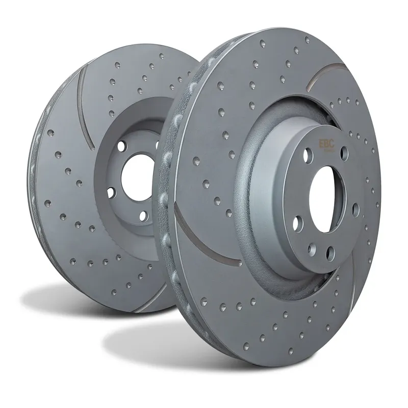 Bedste pris | EBC Bremseskiver Turbo Grooved - Bag - 334mm - GD7154