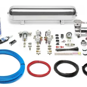Superpris - Luftundervogns Styring Kit 2 480er Kompressor 19L Tank