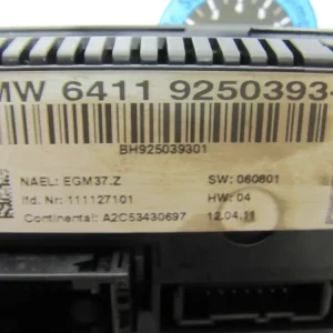 VARMEREGULERING, BMW 1 E81/82/87/88 04-11 - Kun denne uge