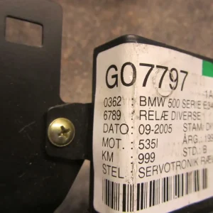 Begrænset lager - RELÆ DIVERSE, BMW 5 E34 88-94