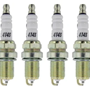 Ekstra rabat - Tændrør lille for headers Sæt a. 4 stk. (Accel 0414S-4) Shorty Spark Plug
