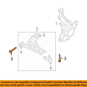 Bolt for bærearm GM 94502120 (Prisen er pr. stk) - Kun i dag