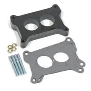 Kampagnepris | Adapter/Spacer kit mel. indsug. & karburator 2 port. højde 1" = 25,4 mm. (Holley 17-72)