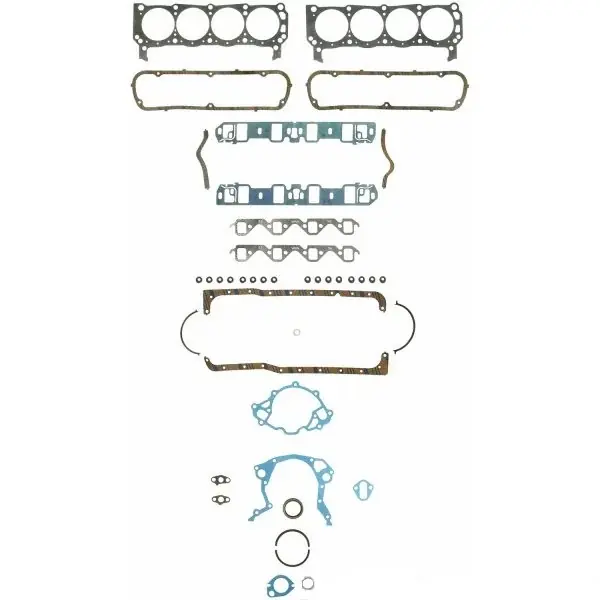 Høj kvalitet - Komplet pakningssæt Ford 351W (Enginetech F351W-7 - Felpro FS8548PT2 - Sealed Power 260128)
