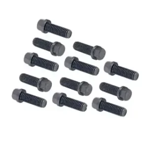 Boltsæt Headers sort 3/8" 1" = 25,4 mm. sæt med 12 stk. (Mr.Gasket 917) - Topprodukt