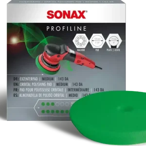 Medium hård polerpude 143mm orbitalmaskine 1 stk. - Bestil nu
