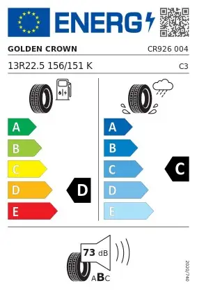 Dagens tilbud | DIVERSEN Sommerdæk 13/0R225 CR926 GOLDEN CROWN