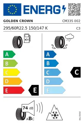 DIVERSEN Sommerdæk 295/60R225 CM335 GOLDEN CROWN - Nyt produkt
