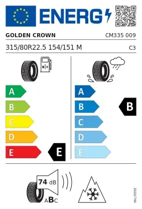 Gå ikke glip af tilbuddet - DIVERSEN Sommerdæk 315/80R225 CM335 GOLDEN CROWN