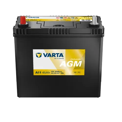 Begrænset antal - VARTA Dynamic AGM 12V 45Ah/370A L+ 236x126x224 mm