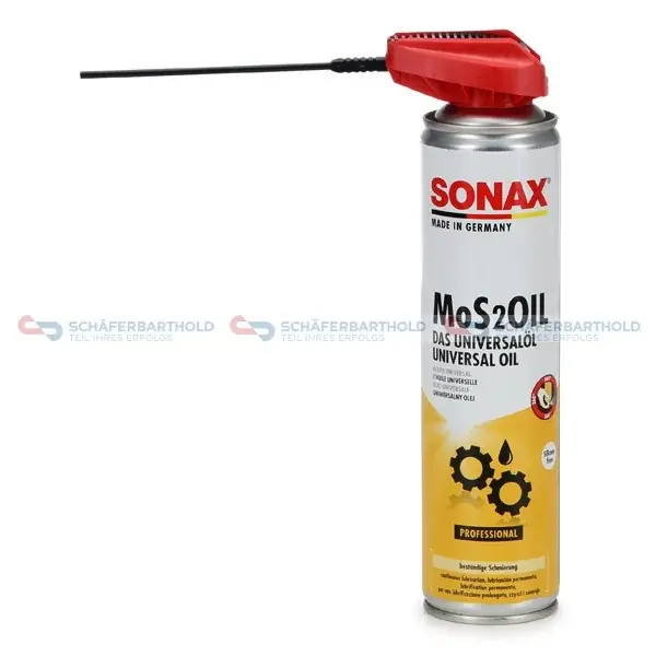 Universalsmøremiddel MoS2olie 400ml spray SONAX - Outlet