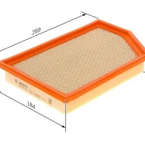 Leveres hurtigt | BOSCH Luftfilter f 026 400 586 (S0586)