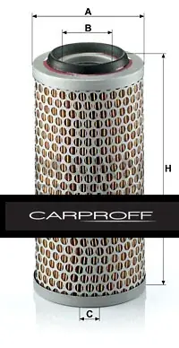 CarProff Luftfilter CPL0062 | Stærkt tilbud