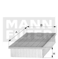 Topkvalitet - MANN Luftfilter C22033