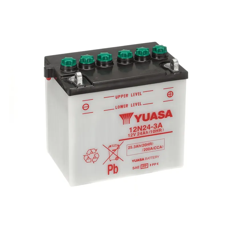 Yuasa - 12V 25.3Ah 200A Batteri - 101812 - Tilbud