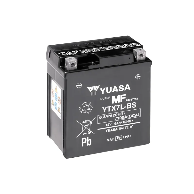 Yuasa - 12V 6.3Ah 100A Batteri - 101779 - Nyt produkt