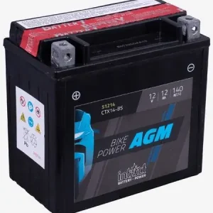 Bestil direkte - Intact - 12V 12Ah 140A AGM-batteri - IA CTX14-BS