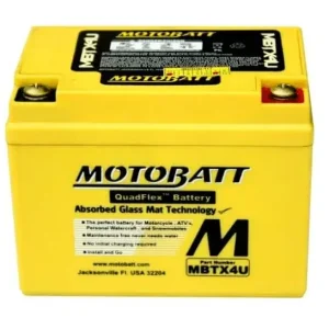 Motobatt - 12V 4,7Ah 70A Batteri - MBTX4U | Ekstra rabat