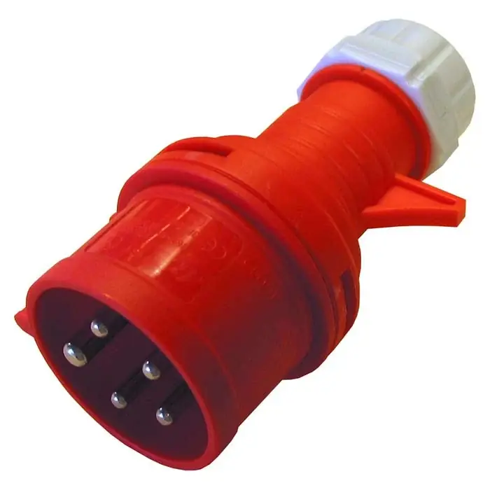 Cee stikprop fasevender 16/400v ip44 rød - Tilbud