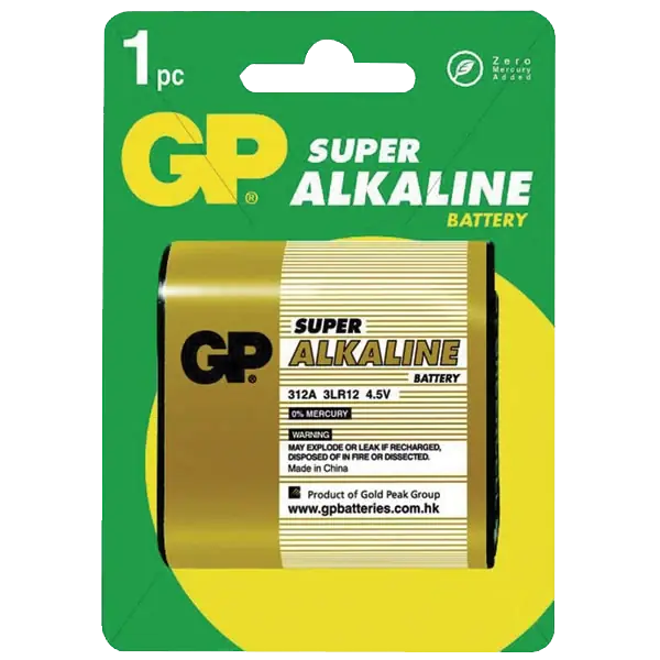 Gp 3lr12/4,5v batteri stk. - Sikker handel