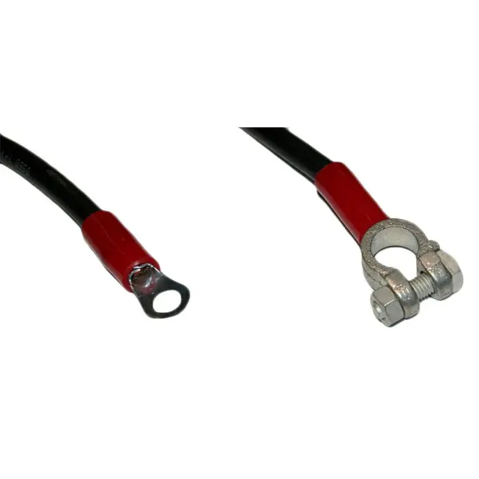 Raco batteristarterkabel 25mm2 40cm - Godt tilbud