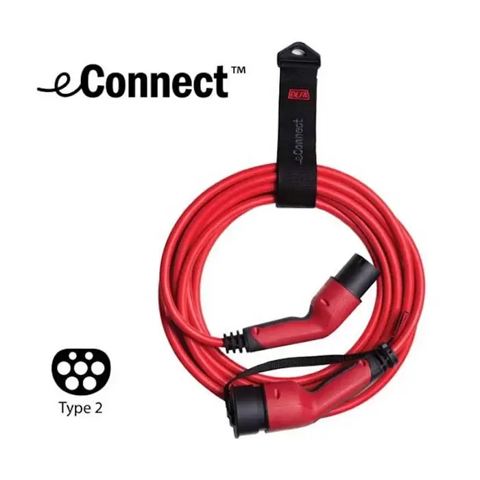 Bestseller | eConnect ladekabel MODE3 – T2, 5m, 3-faset 20A