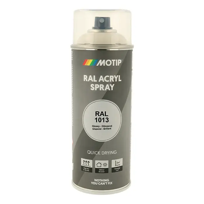 Ekstra rabat | Motip Ral 1013 high gloss pearl white
