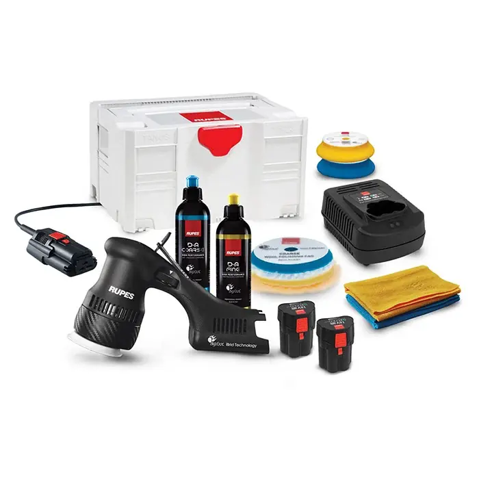 Rupes HLR75 Mini polisher iBrid m. strømadapter | Tilbudspris