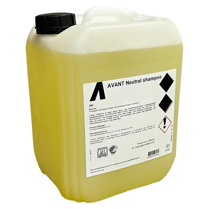 Avant Neutral shampoo Svanemærket 10L | Favorit blandt kunder