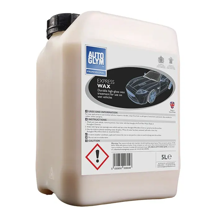 Nyt produkt | Autoglym Express Wax 5L Flydende Carnauba voks