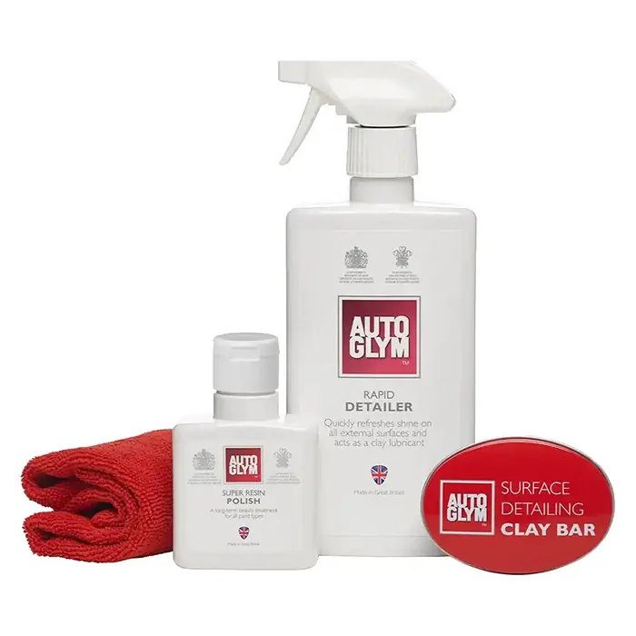 Autoglym Clay Bar Kit 1X100 Ml. + 1X500 Ml. - Sikker betaling