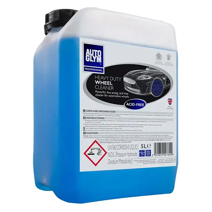 Autoglym Heavy Duty Acid Free Wheel Cleaner 5L Fælgrens - Populært produkt