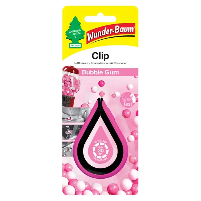 Supergod pris - Wunderbaum Clips - bubble gum