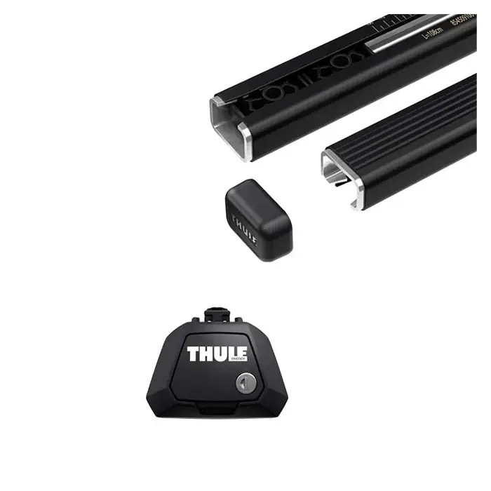 Anbefalet valg - Thule Squarebar Evo Tagbøjlesæt til ræling 127cm