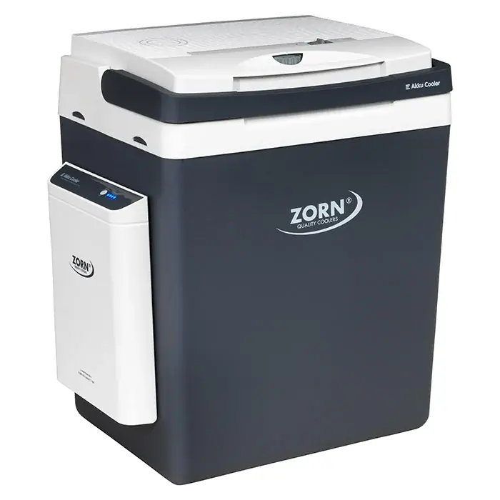 ZORN 30L elektrisk køleboks 12/230V ink.batteri 20,8 Ah | Kun i dag